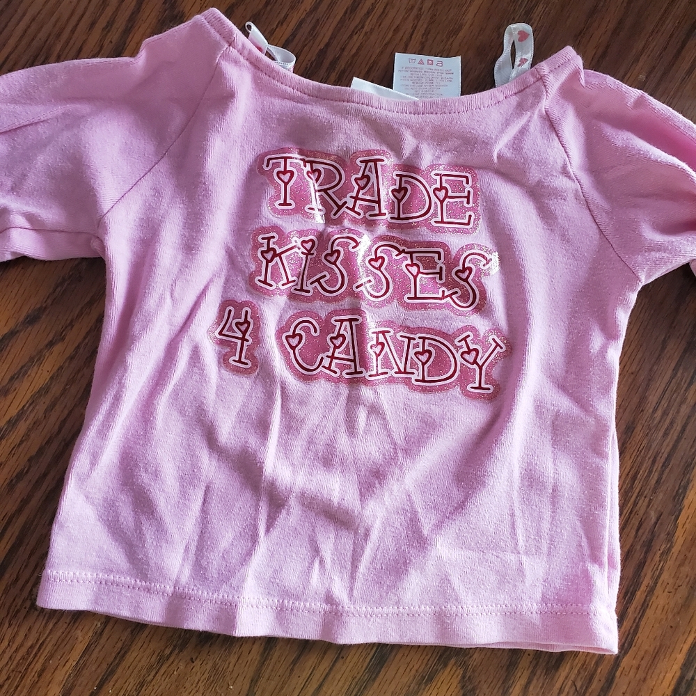 Valentine 12-18 month long sleeve shirt